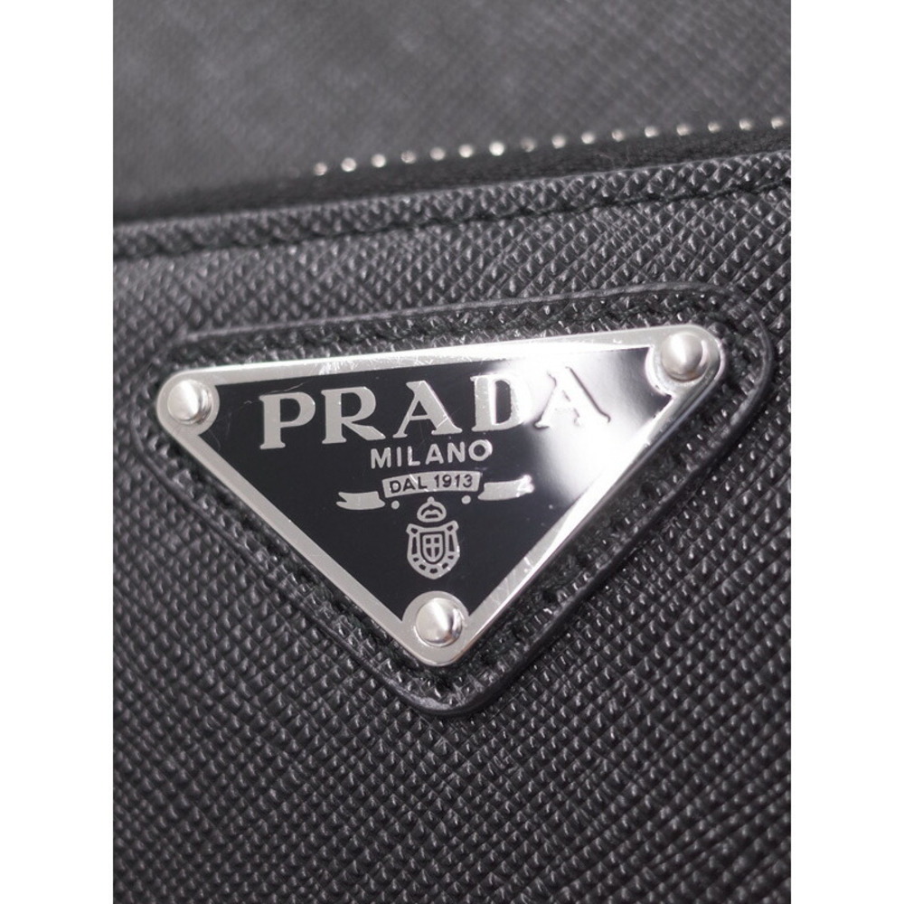 Prada Saffiano Shoulder Case Bag Smartphone Leather - Picture 5 of 9